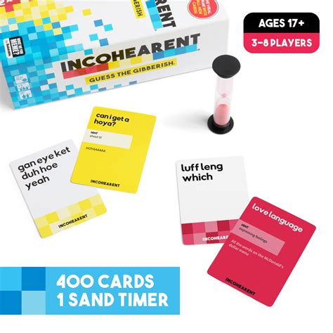 incoherent game online free|Incohearent™ Ultimate Guess The Gibberish Adult Party Game.